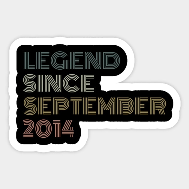 Legend Since September 2014 Sticker by HandrisKarwa